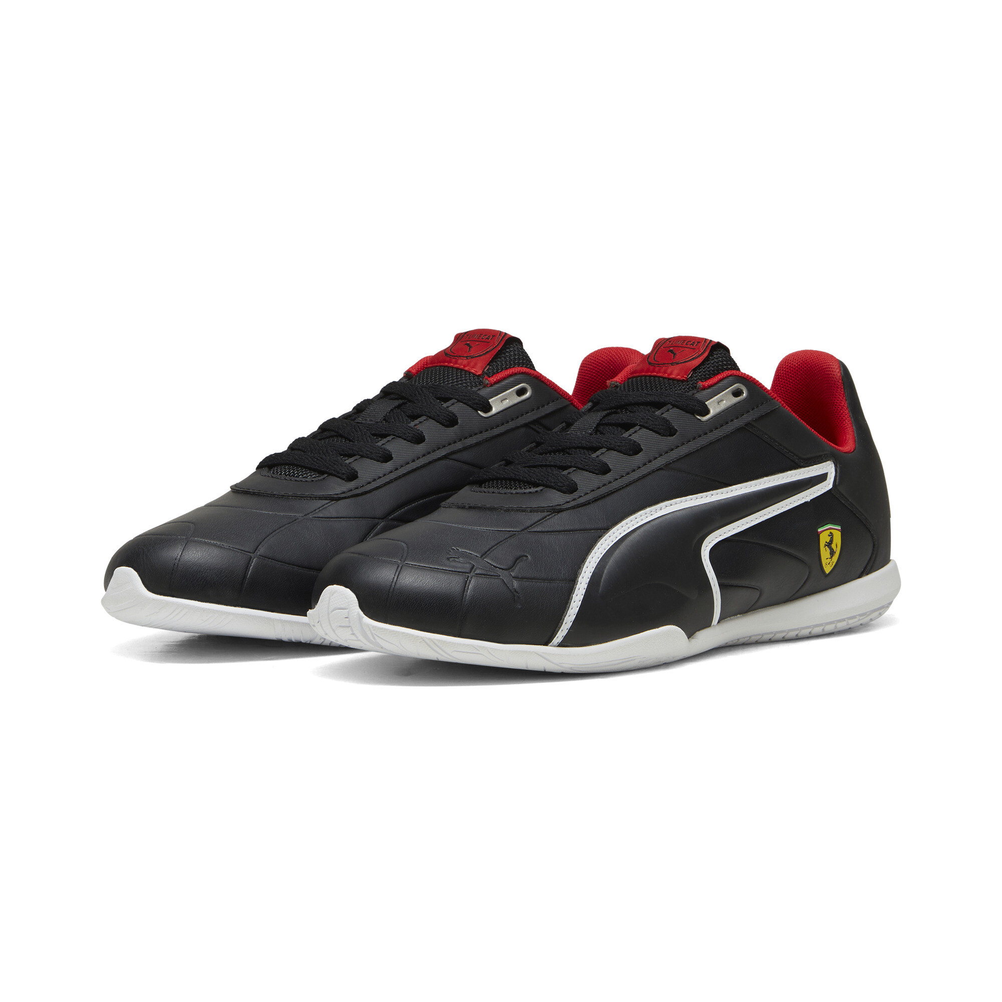 Puma Scuderia Ferrari Tune Cat Driving Shoes, Black, Size 44, Shoes