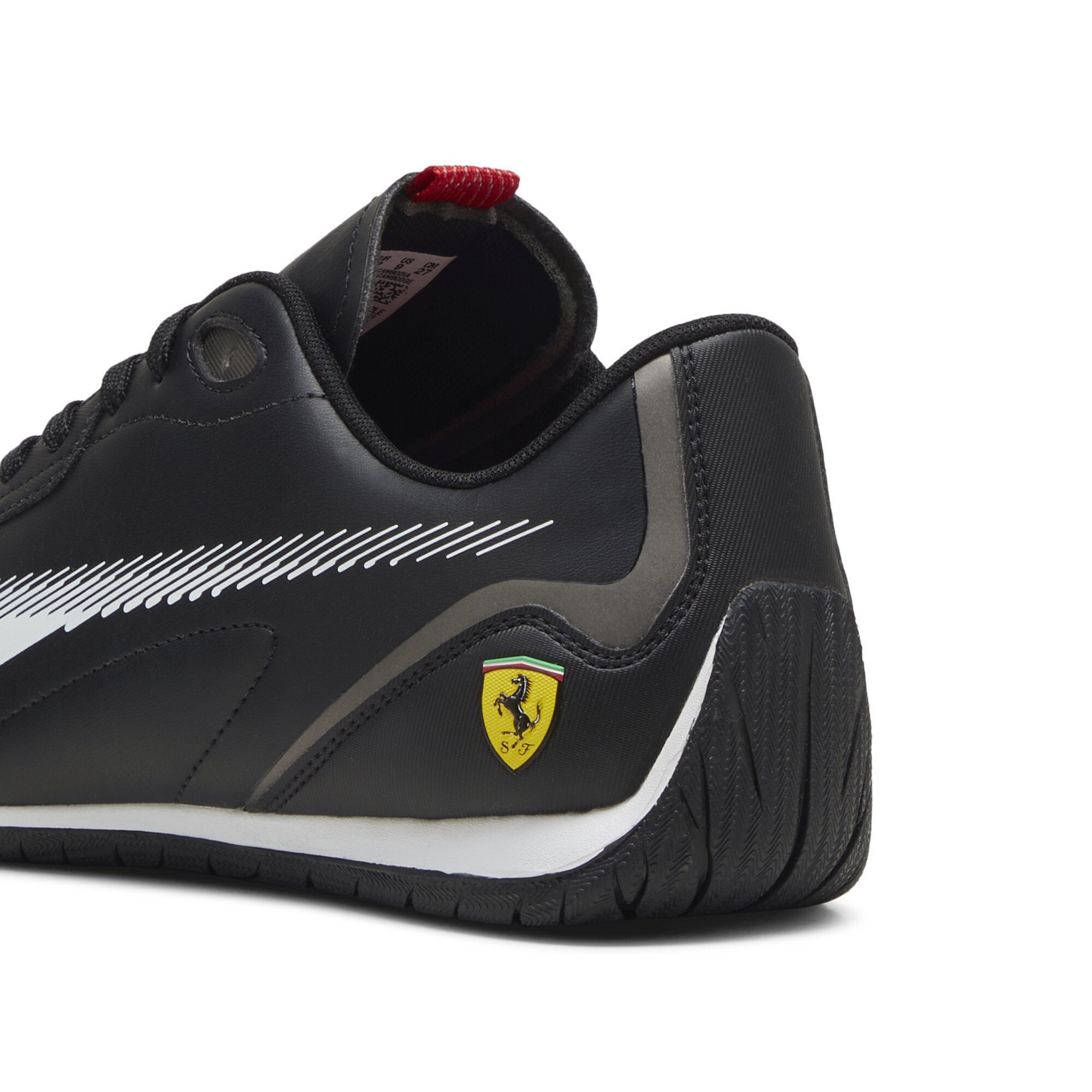 Puma Scuderia Ferrari Neo Cat 2.0 Driving Shoes, Black, Size 40, Shoes