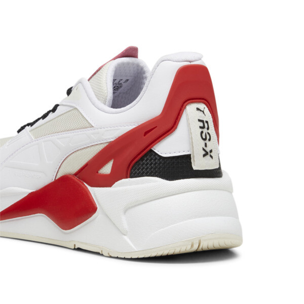 Zapatillas Ferrari RS-X unisex, Frosted Ivory-PUMA White-Rosso Corsa, large-ARG