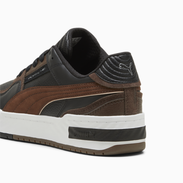 Porsche Legacy CA Pro Crush Unisex Sneakers, PUMA Black-Chestnut Brown, large-ZAF