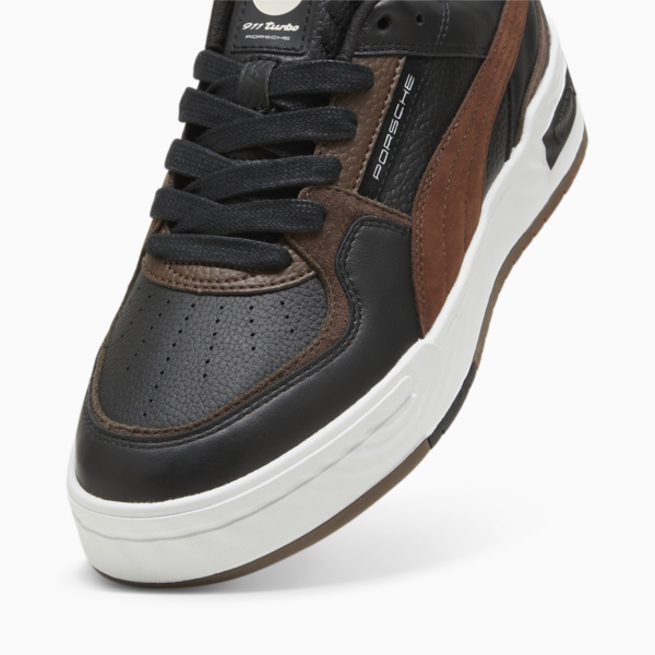 Porsche Legacy CA Pro Crush Unisex Sneakers, PUMA Black-Chestnut Brown, large-ZAF