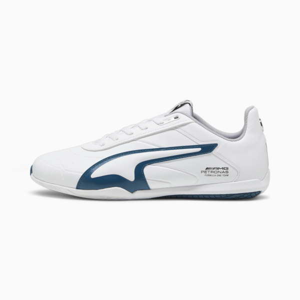 Mercedes-AMG Petronas Motorsport Tune Cat Driving Shoes, PUMA White-Ocean Tropic, large-MEX