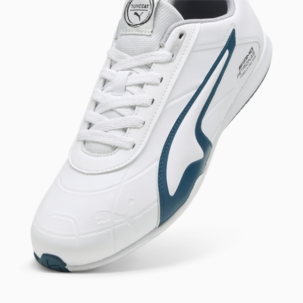 Mercedes-AMG Petronas Motorsport Tune Cat Driving Shoes, PUMA White-Ocean Tropic, large-MEX