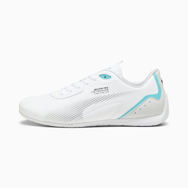 Mercedes-AMG PETRONAS Neo Cat 2.0 Driving Shoes, PUMA White-Sheen Green, large-ZAF