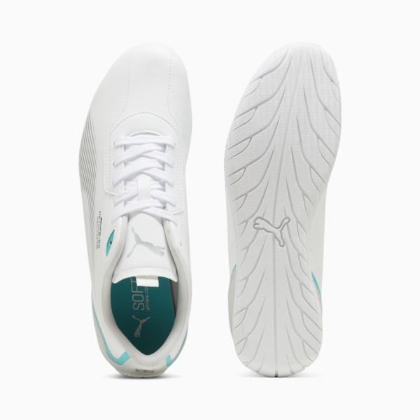 Mercedes-AMG PETRONAS Neo Cat 2.0 Driving Shoes, PUMA White-Sheen Green, large-ZAF