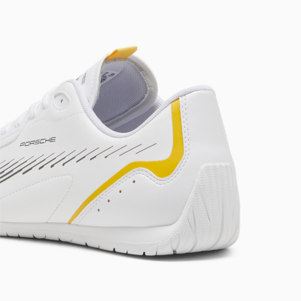 Porsche Legacy Neo Cat 2.0 Driving Shoes, PUMA White-Lemon Chrome, large-ZAF