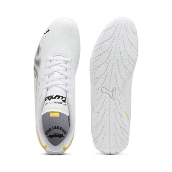 Porsche Legacy Neo Cat 2.0 Driving Shoes, PUMA White-Lemon Chrome, large-ZAF