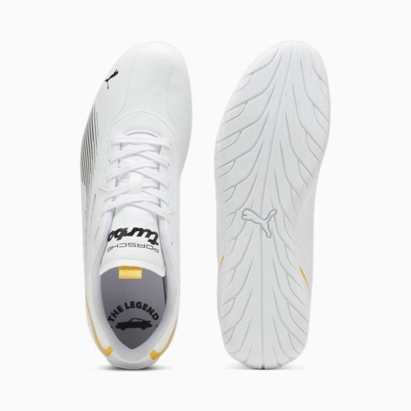 Porsche Legacy Neo Cat 2.0 Driving Shoes, PUMA White-Lemon Chrome, large-ZAF