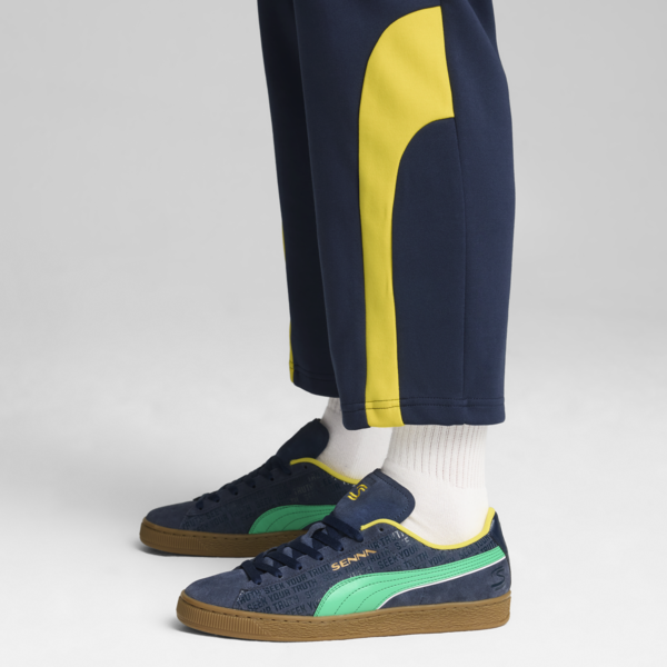 SENNA A VIDA Suede Sneakers Unisex, Club Navy-Faster Yellow, large-ZAF