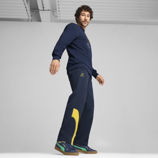 SENNA A VIDA Suede Sneakers Unisex, Club Navy-Faster Yellow, large-ZAF