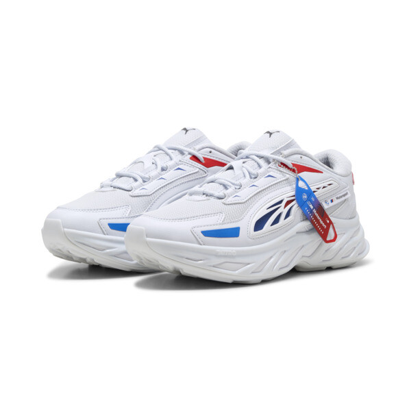 Zapatillas BMW M Motorsport Exotek NITRO™, Silver Mist-Pop Red-Cool Cobalt, large-ARG