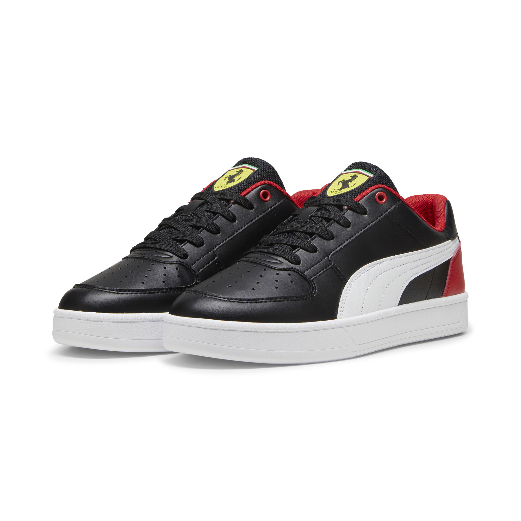 Puma Scuderia Ferrari Caven 2.0 Sneakers, Black, Size 41, Shoes