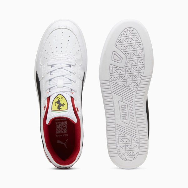 Scuderia Ferrari Caven 2.0 Sneakers, PUMA White-PUMA Black-Rosso Corsa, large-ZAF
