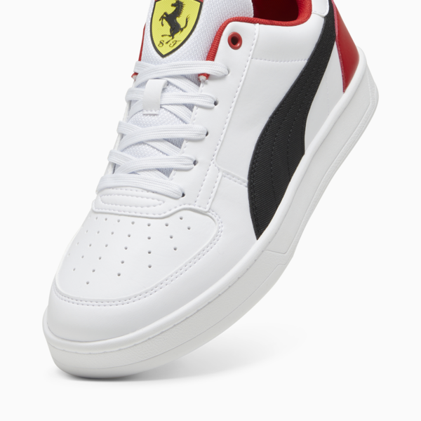 Scuderia Ferrari Caven 2.0 Sneakers, PUMA White-PUMA Black-Rosso Corsa, large-ZAF