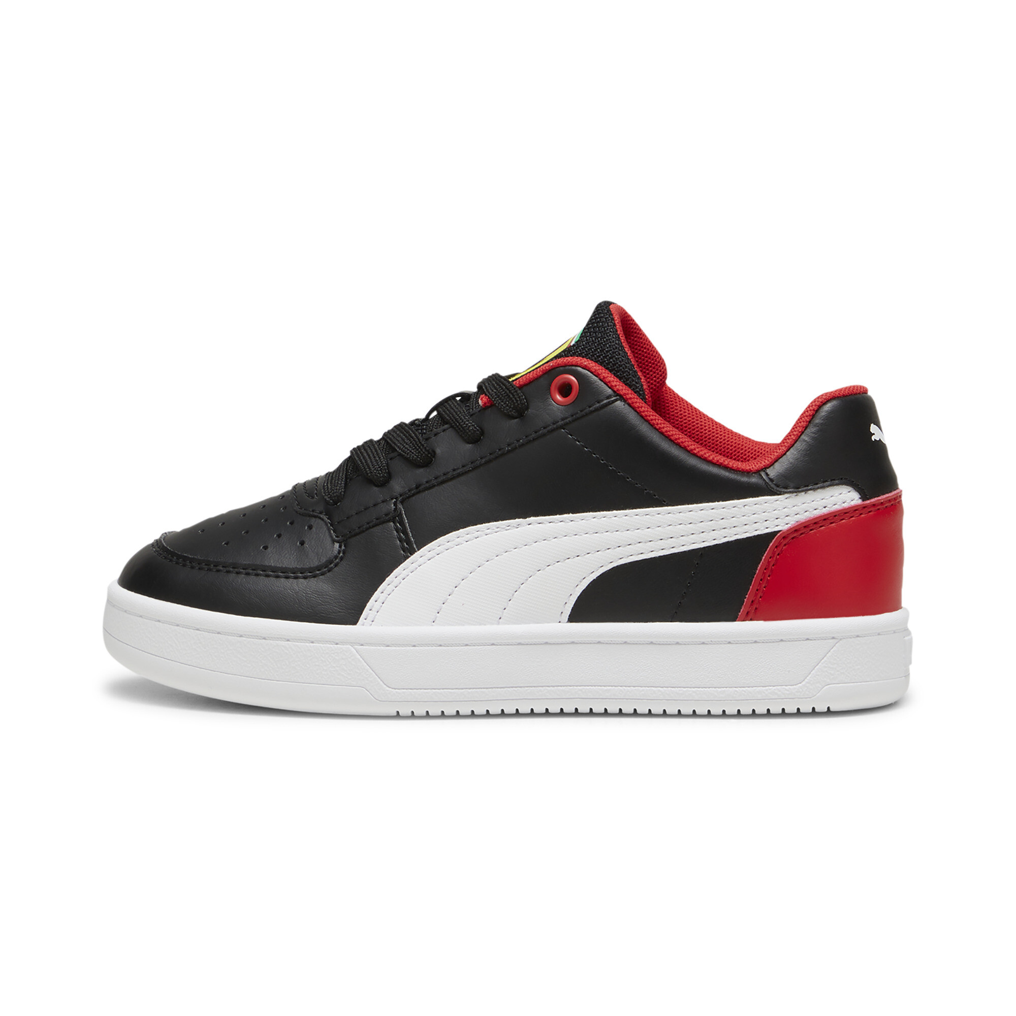 Puma Scuderia Ferrari Caven 2.0 Sneakers Teenager Schuhe Für Für Kinder | Mit Plain | Black/White/Rosso Corsa | Größe: 3...