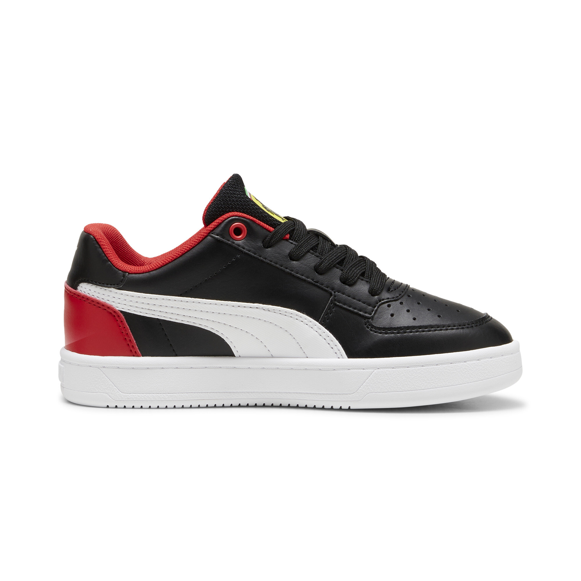 Puma Scuderia Ferrari Caven 2.0 Youth Sneakers, Black, Size 37.5, Shoes