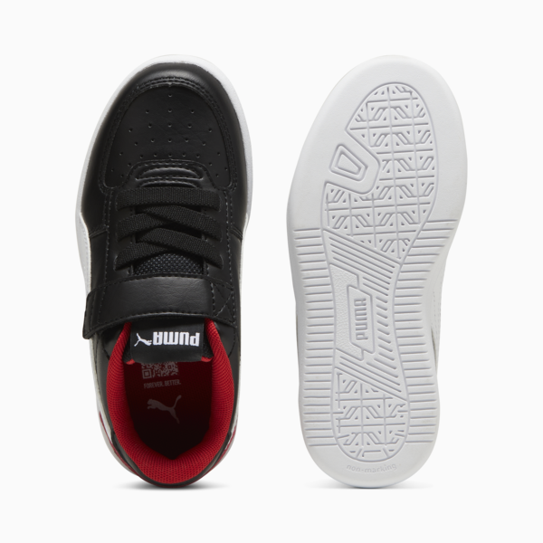 Tenis para niños Scuderia Ferrari Caven 2.0, PUMA Black-PUMA White-Rosso Corsa, large-MEX