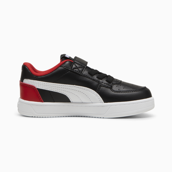 Tenis para niños Scuderia Ferrari Caven 2.0, PUMA Black-PUMA White-Rosso Corsa, large-MEX