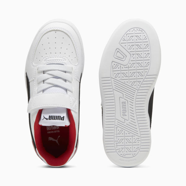 Scuderia Ferrari HP Caven 2.0 Kids' Sneakers, PUMA White-PUMA Black-Rosso Corsa, large-ZAF