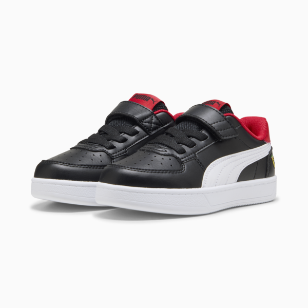 Tenis para niños Scuderia Ferrari Caven 2.0, PUMA Black-PUMA White, large-MEX