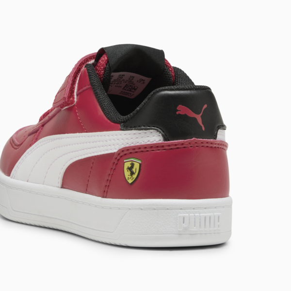 Tenis para niños Scuderia Ferrari Caven 2.0, Rosso Corsa-PUMA White, large-MEX