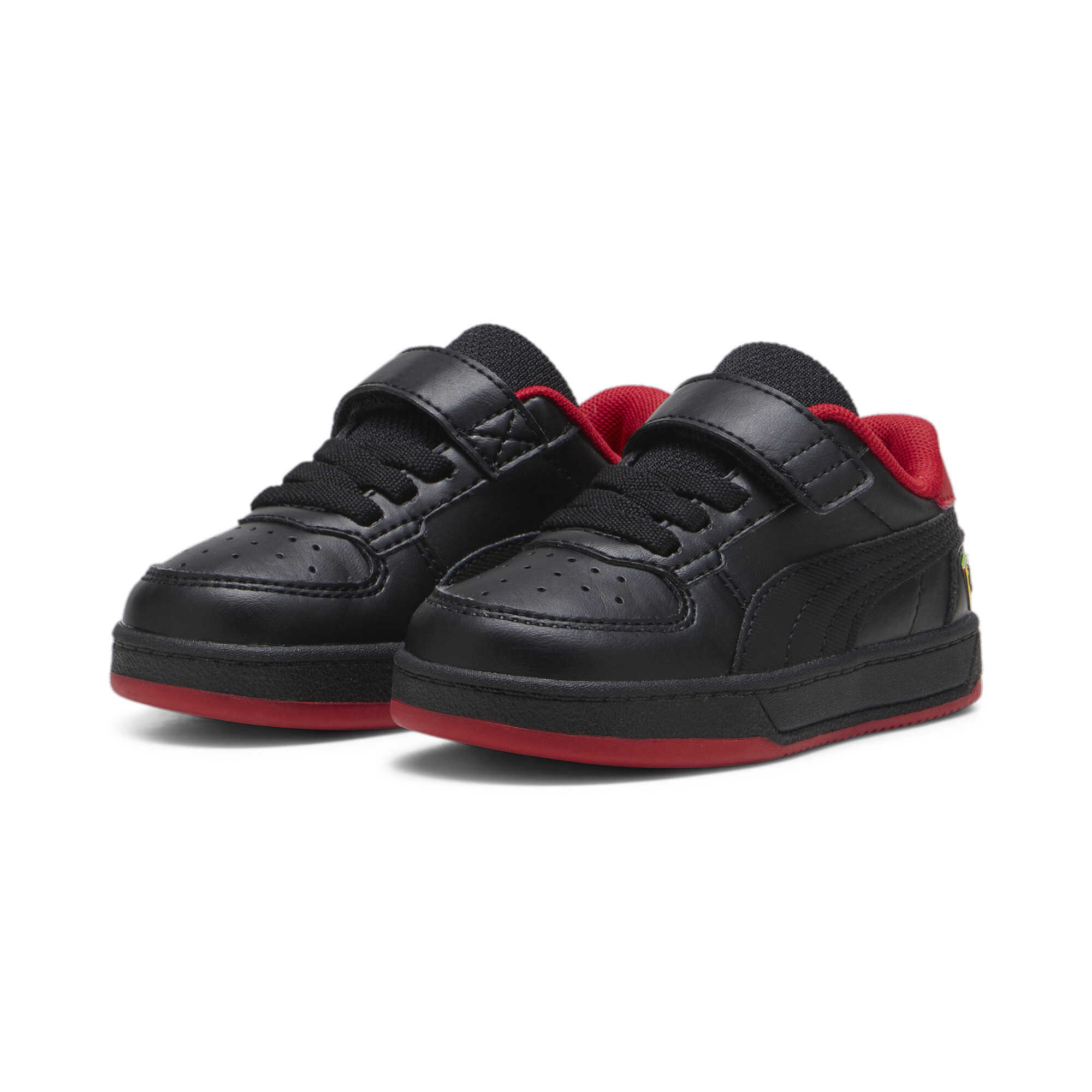 Puma Scuderia Ferrari Caven 2.0 Toddlers' Sneakers, Black, Size 19, Shoes