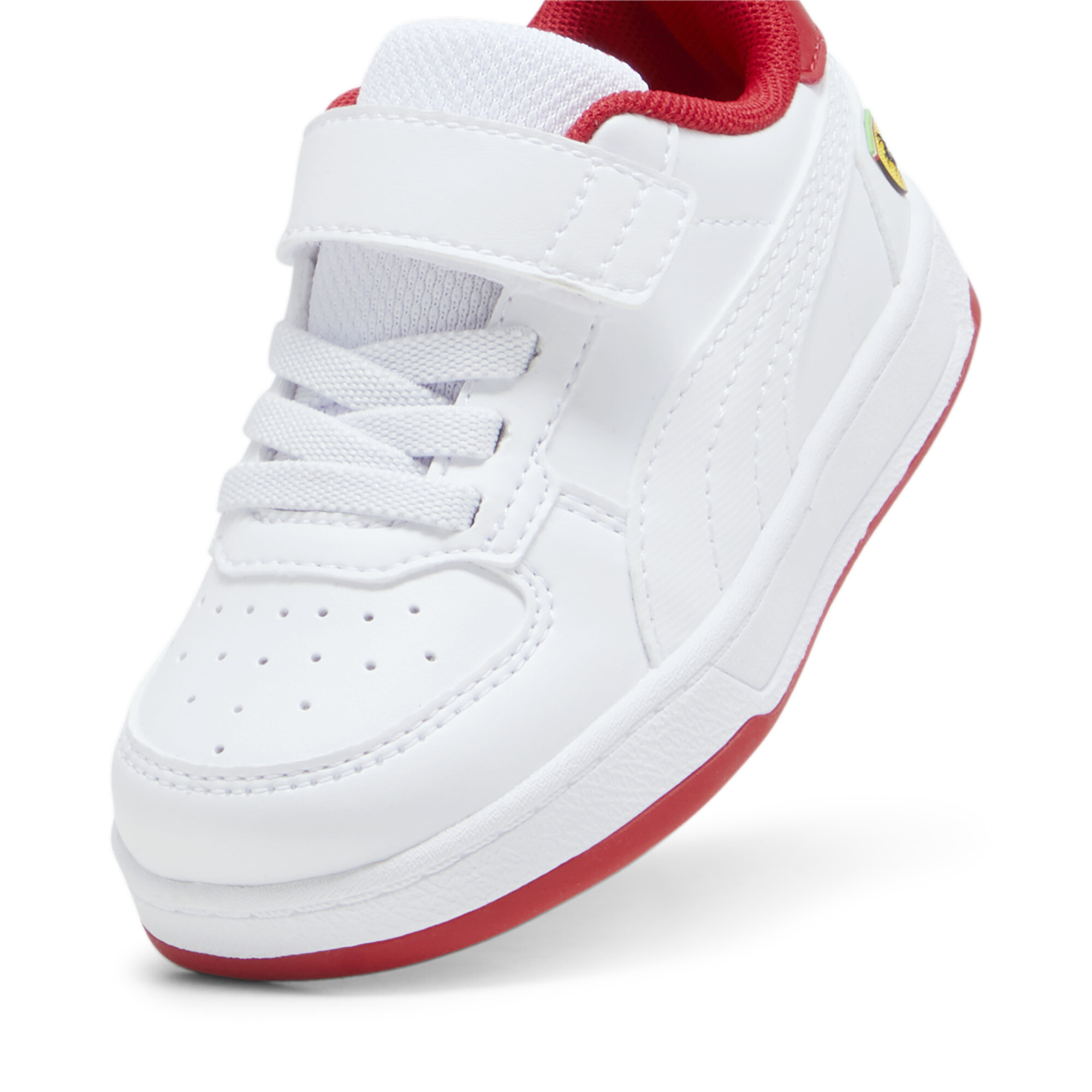 Puma Scuderia Ferrari Caven 2.0 Toddlers' Sneakers, White, Size 21, Shoes