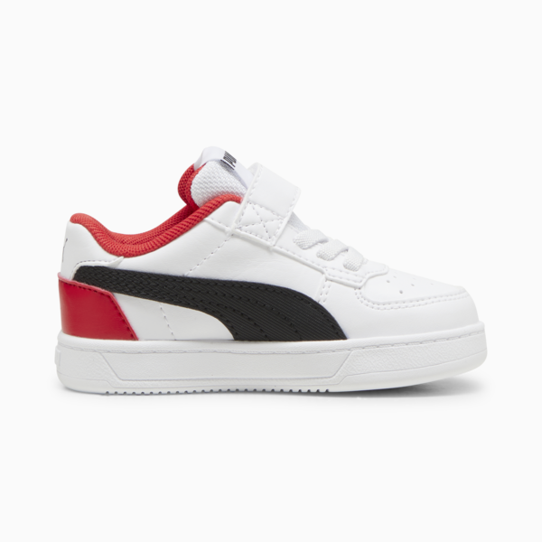 Tenis para bebés Scuderia Ferrari Caven 2.0, PUMA White-PUMA Black-Rosso Corsa, large-MEX
