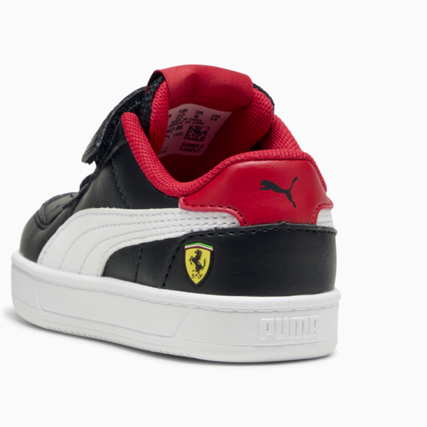 Scuderia Ferrari Caven 2.0 Toddlers' Sneakers, PUMA Black-PUMA White, large-MEX