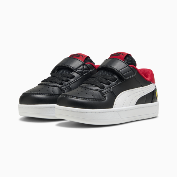 Scuderia Ferrari Caven 2.0 Toddlers' Sneakers, PUMA Black-PUMA White, large-MEX