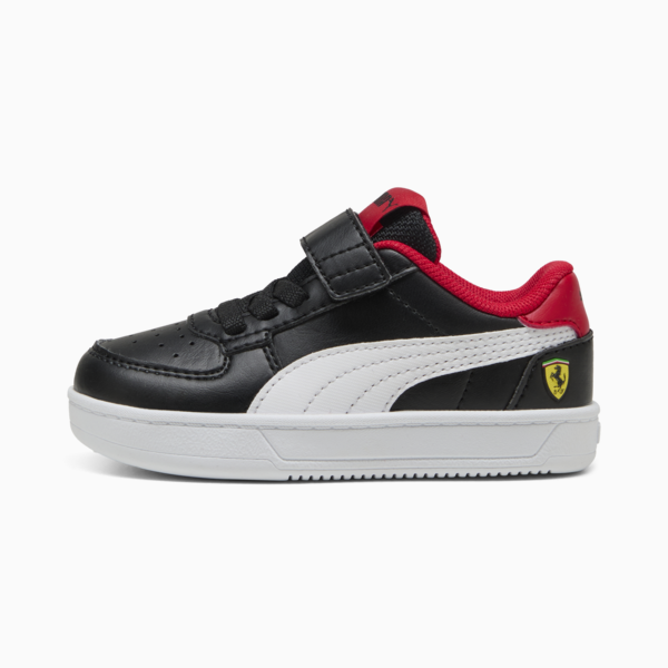 Scuderia Ferrari Caven 2.0 Toddlers' Sneakers, PUMA Black-PUMA White, large-MEX