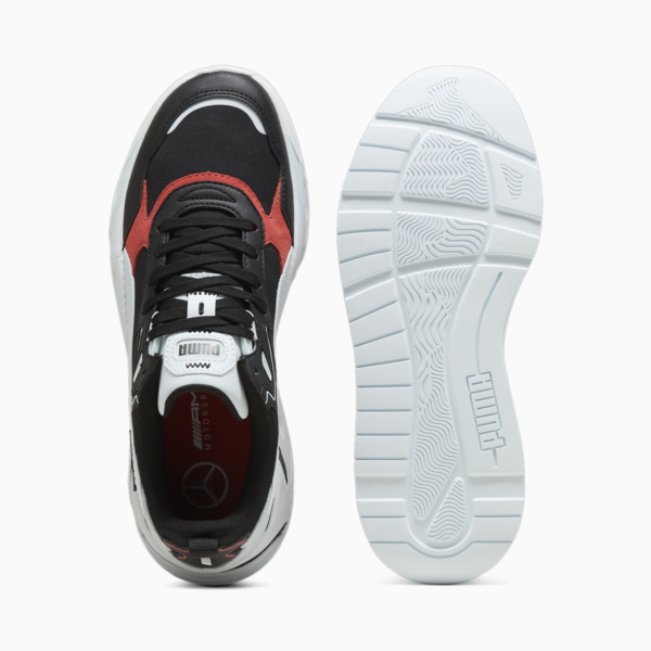 AMG Trinity Unisex Sneakers, PUMA Black-Dewdrop-Active Red, large-ZAF