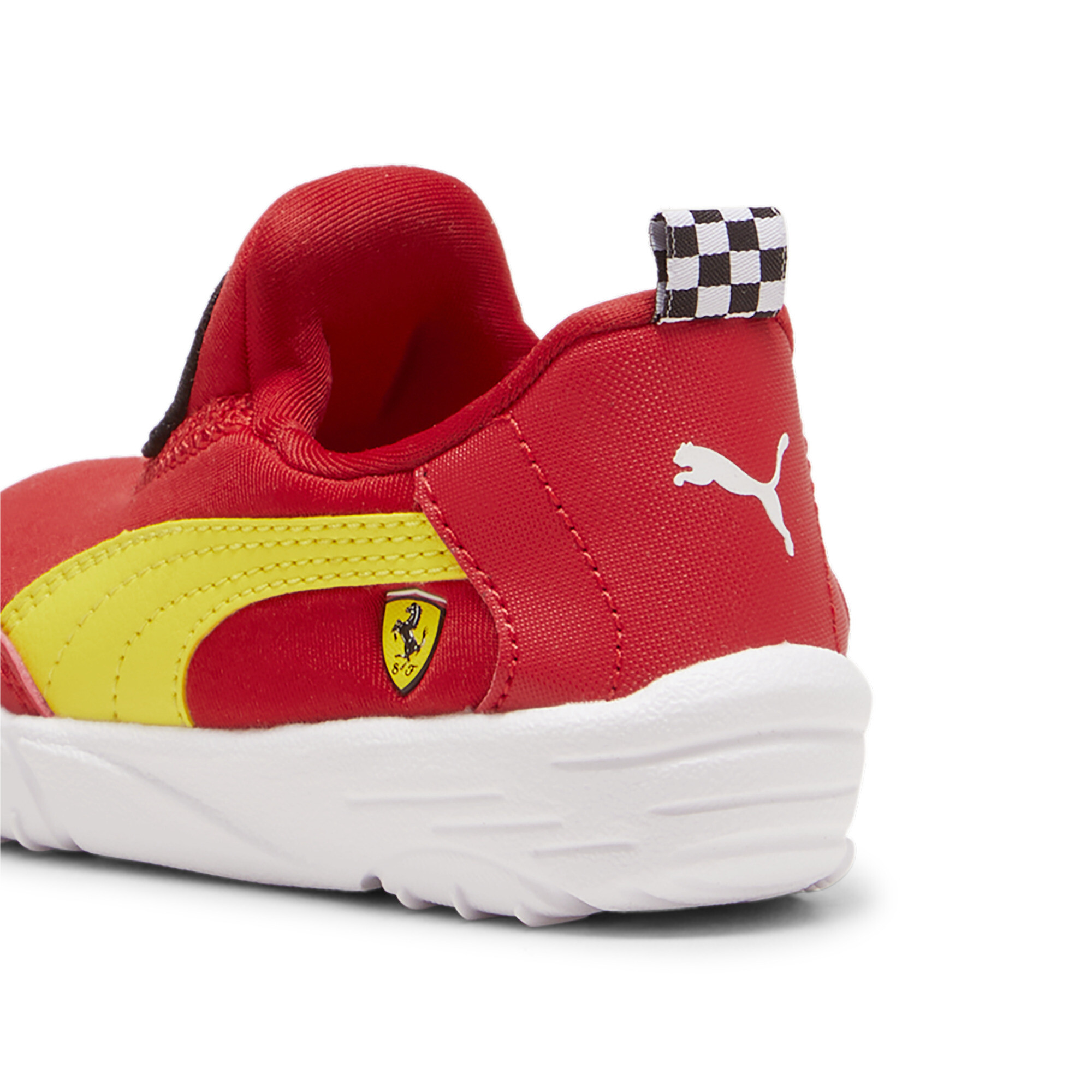 Puma Scuderia Ferrari Bao Kart Toddlers' Motorsport Shoes, Red, Size 25, Shoes