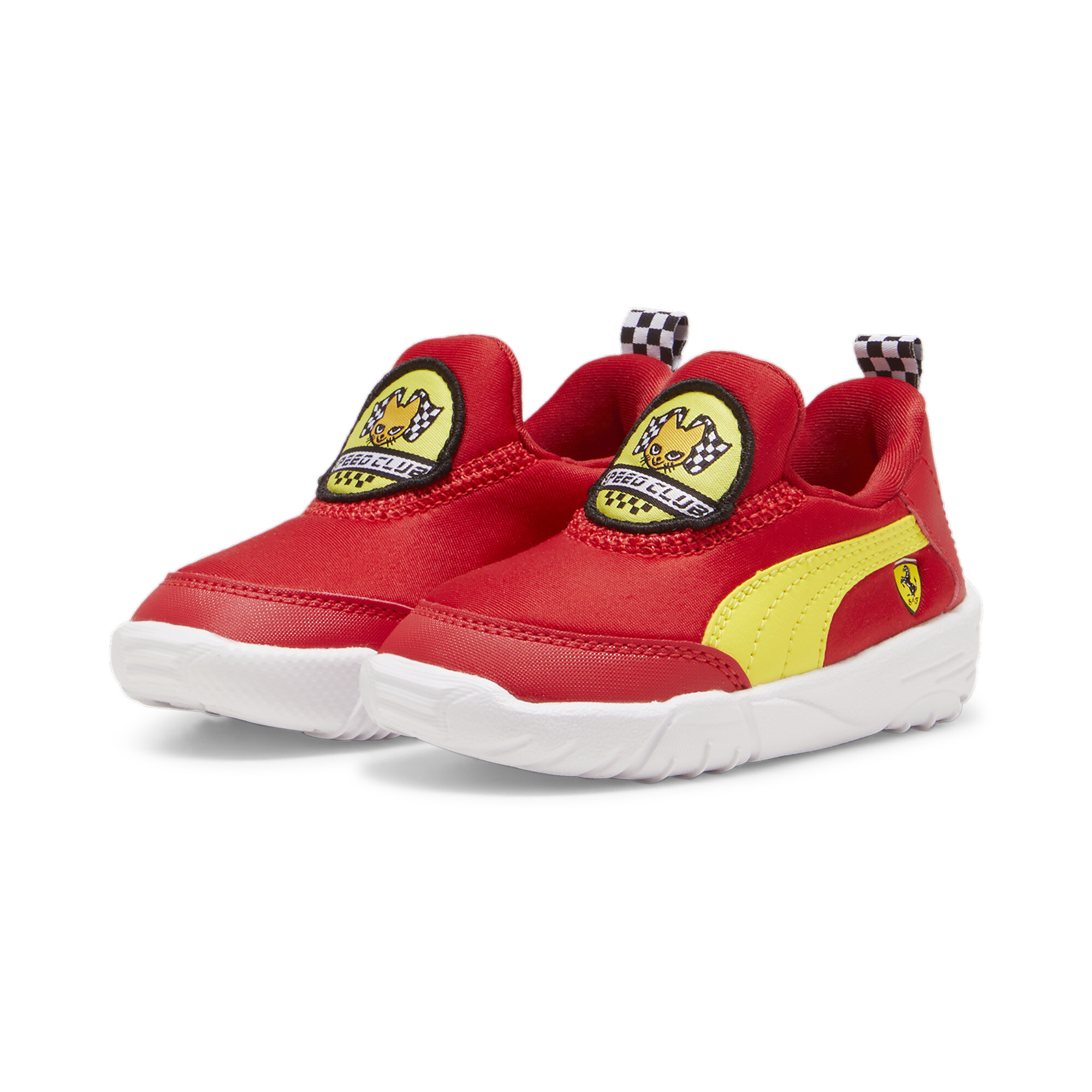 Puma Scuderia Ferrari Bao Kart Toddlers' Motorsport Shoes, Red, Size 25, Shoes