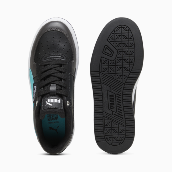 Mercedes-AMG PETRONAS Caven 2.0 Youth Sneakers, PUMA Black-Sheen Green, large-ZAF
