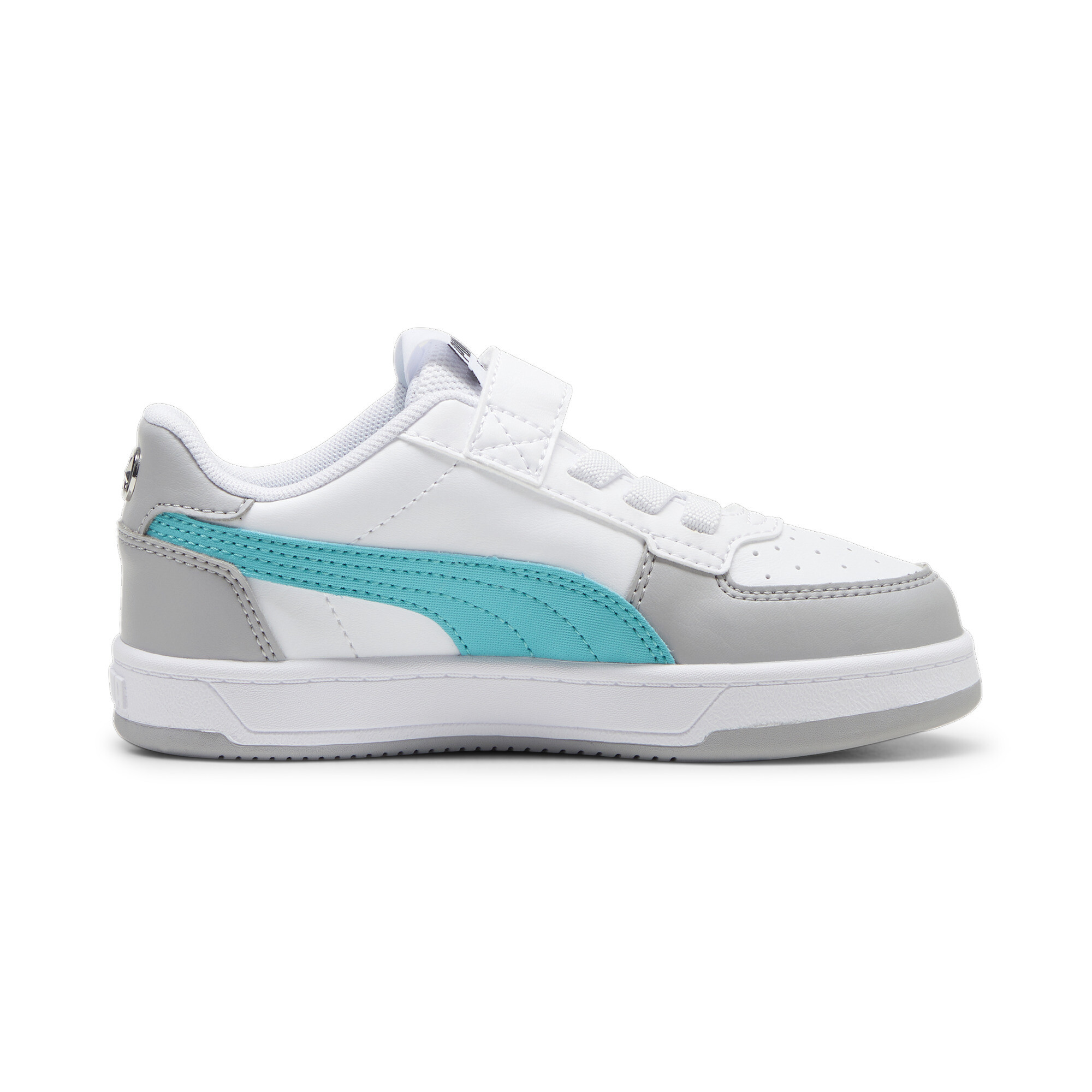 Puma Mercedes-AMG PETRONAS Caven 2.0 Kids' Sneakers, White, Size 35, Shoes