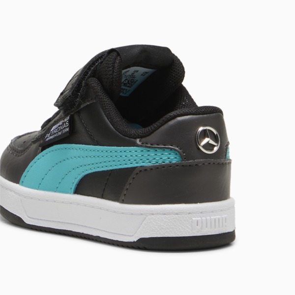 Mercedes-AMG PETRONAS Caven 2.0 Toddlers' Sneakers, PUMA Black-Sheen Green, large-ZAF