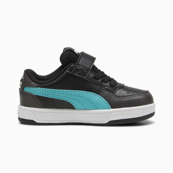 Mercedes-AMG PETRONAS Caven 2.0 Toddlers' Sneakers, PUMA Black-Sheen Green, large-ZAF