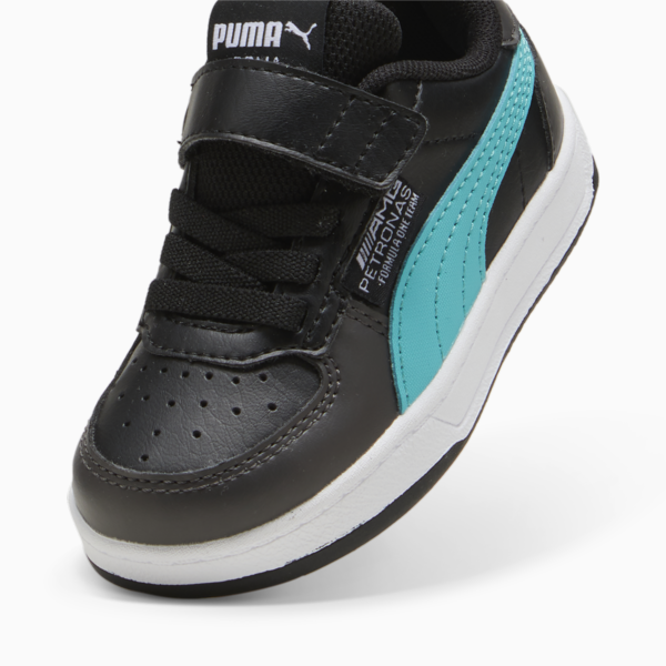 Mercedes-AMG PETRONAS Caven 2.0 Toddlers' Sneakers, PUMA Black-Sheen Green, large-ZAF