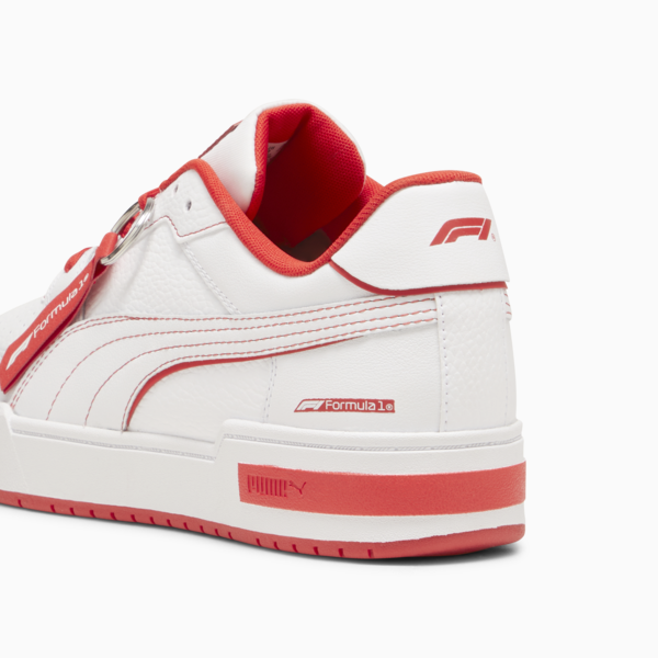 PUMA x F1® CA Pro Sneakers, PUMA White-Pop Red, large-ZAF