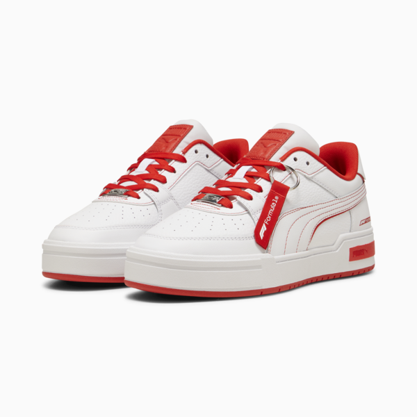 PUMA x F1® CA Pro Sneakers, PUMA White-Pop Red, large-ZAF