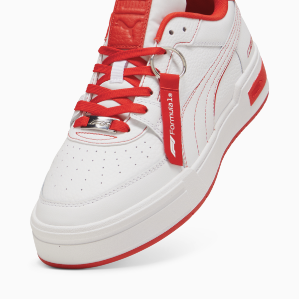 PUMA x F1® CA Pro Sneakers, PUMA White-Pop Red, large-ZAF