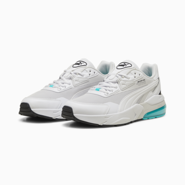 Tenis Mercedes-AMG Petronas Motorsport VIS2K, Feather Gray-PUMA White-Sheen Green, large-MEX