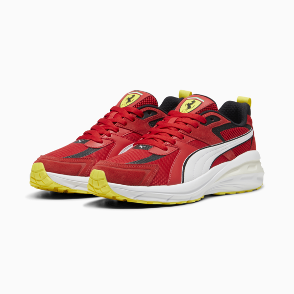 Tenis Scuderia Ferrari Tune Cat, Rosso Corsa-PUMA White-Speed Yellow, large-MEX