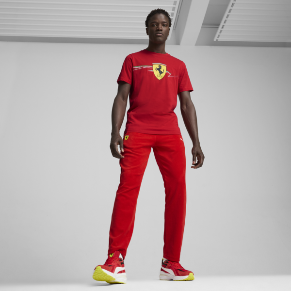 Tenis Scuderia Ferrari Tune Cat, Rosso Corsa-PUMA White-Speed Yellow, large-MEX
