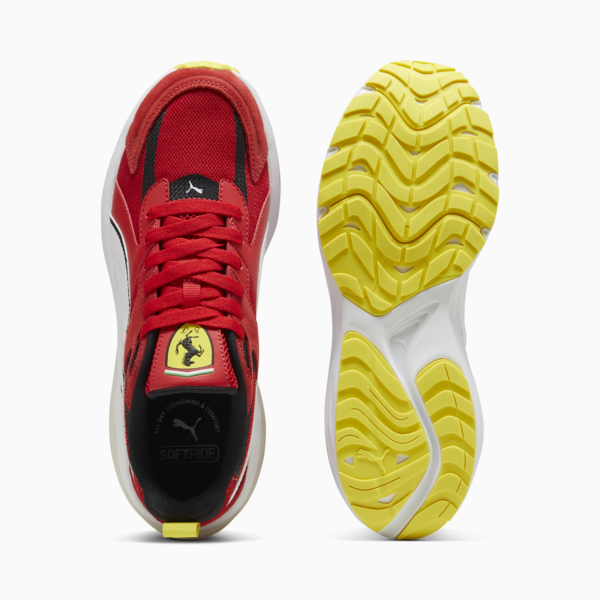 Tenis Scuderia Ferrari Tune Cat, Rosso Corsa-PUMA White-Speed Yellow, large-MEX