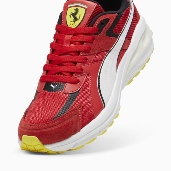 Tenis Scuderia Ferrari Tune Cat, Rosso Corsa-PUMA White-Speed Yellow, large-MEX