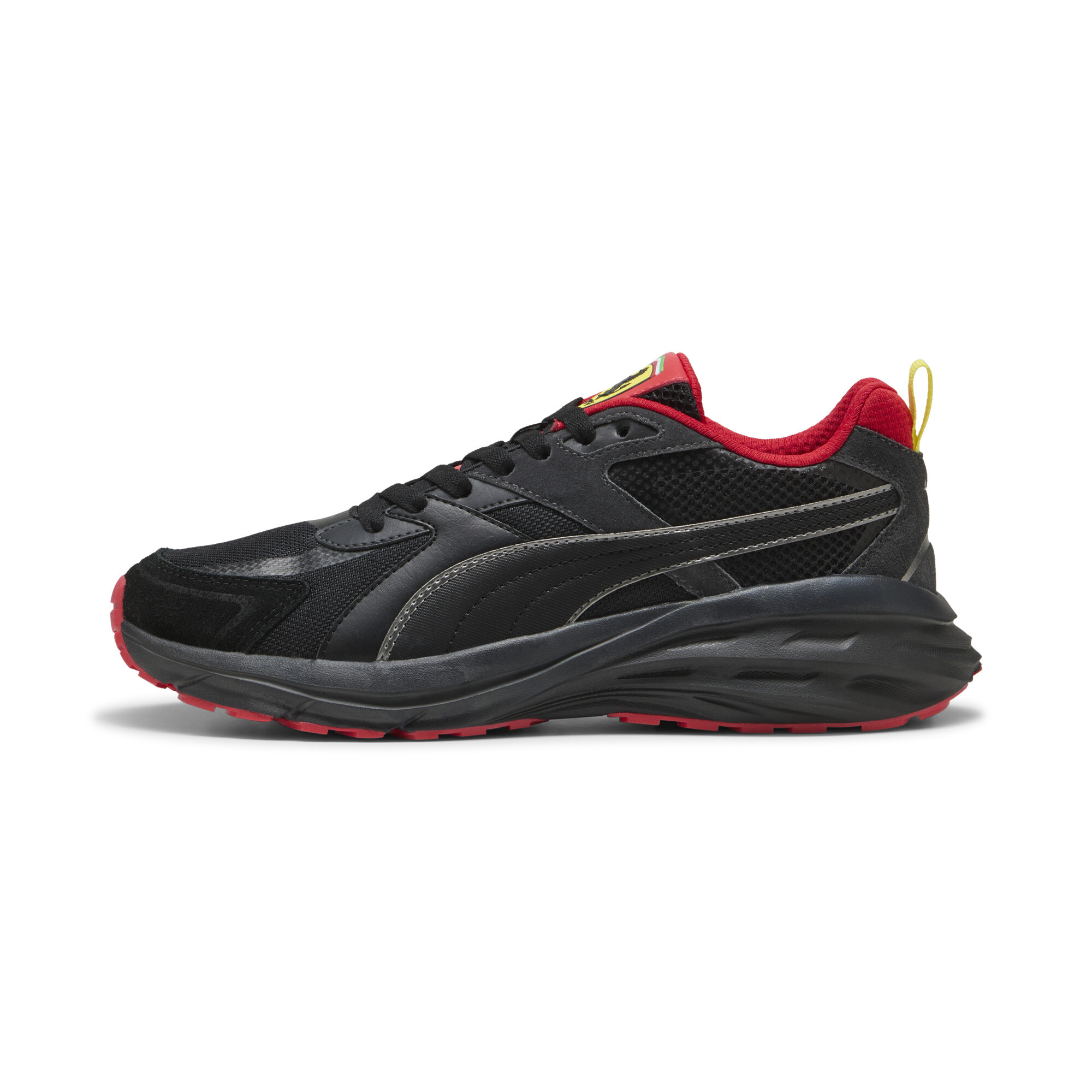 Puma Scuderia Ferrari HP Hypnotic Sneakers Unisex Schuhe | Mit Plain | Black/Shadow Gray | Größe: 42.5