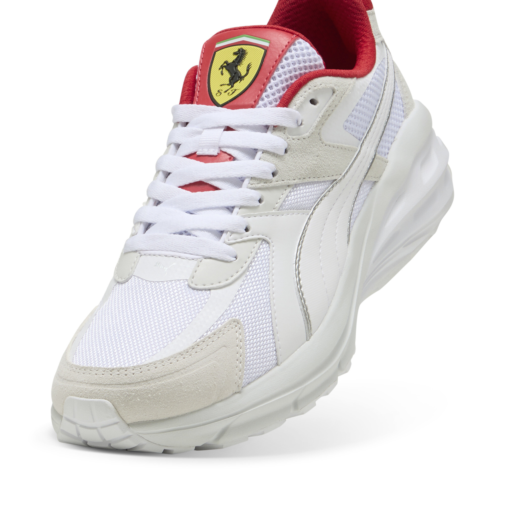 Scuderia Ferrari HP Hypnotic sneakers unisex, Grijs/Wit, Maat 39 | PUMA