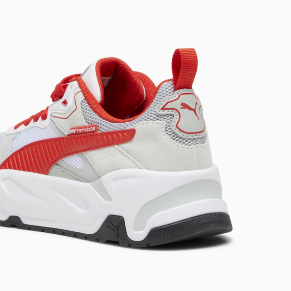 F1® Trinity Youth Sneakers, PUMA White-Pop Red, large-ZAF